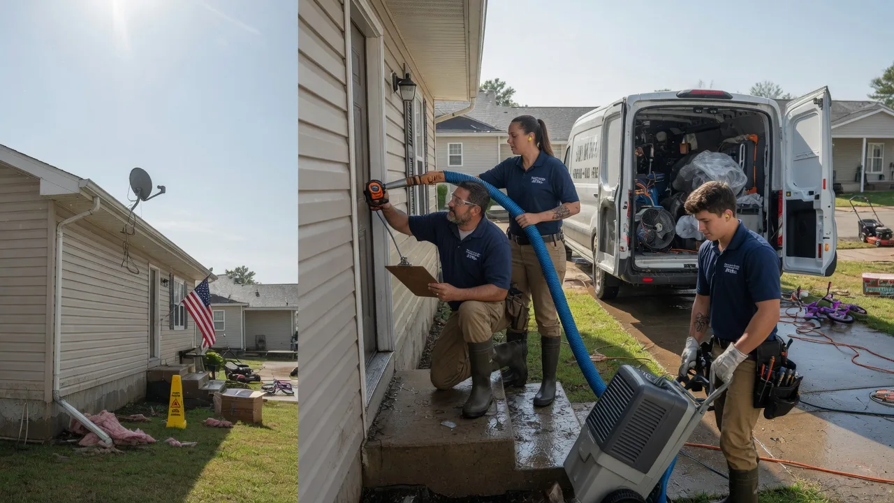 Ceiling Water Damage Restoration in Beverly, NJ near me